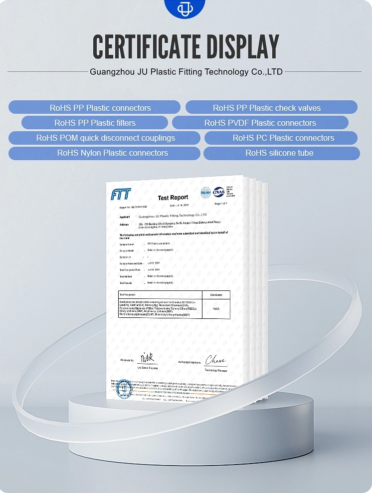 6.4mm Plastic Equal Wye Connector Air Hose Quick Coupling Barbed Fittings for University Laboratory Analysis