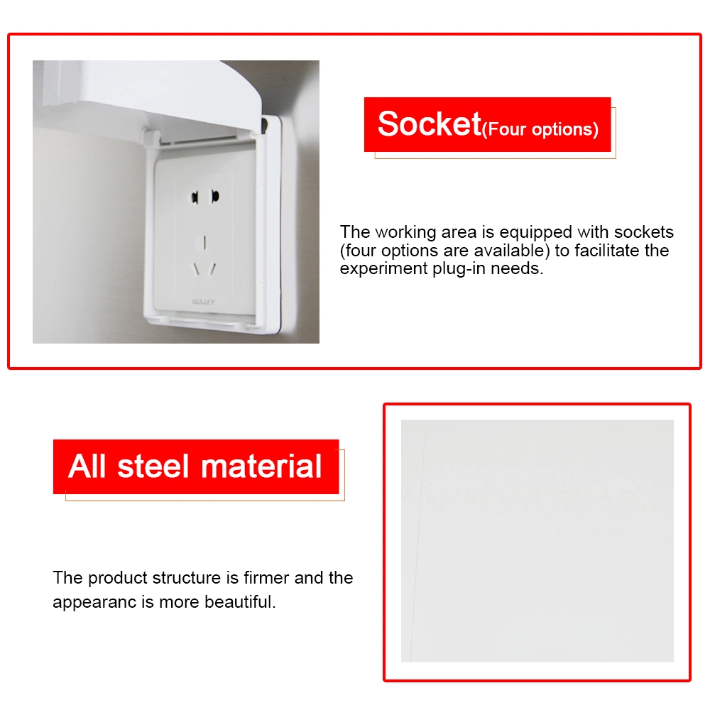 Laboratory Clean Room 100% Air Exhaust Biological Safety Cabinet Class II Biosafety Cabinet