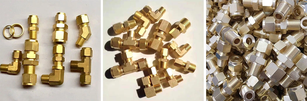 Laboratory Instrument Panels Tube Fitting with 1/4 Inch NPT Thread