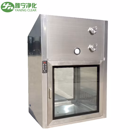 Boîte de passage de vente chaude Yaning avec boîte de passage dynamique en acier inoxydable avec douche à air