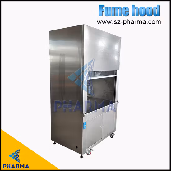 Hotte sans conduit d'équipement chimique de la hotte SS304 de meubles de laboratoire