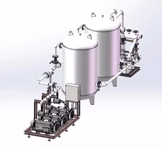 Systèmes de gazoducs Dentisterie clinique Système d'air de laboratoire Gaz anesthésiques Déshydratation par gel Purifier Système de vide médical à pression négative en conserve